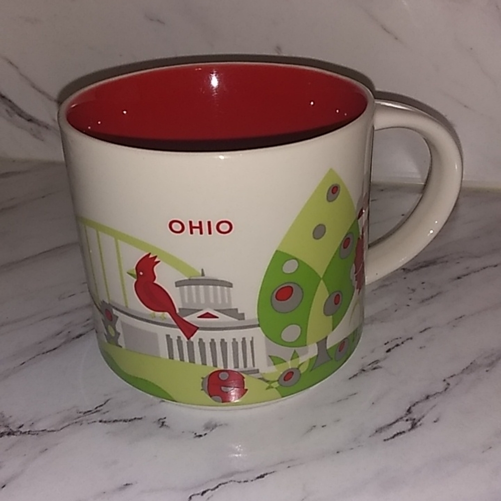 Starbucks you are here collection. Ohio coffee mug.